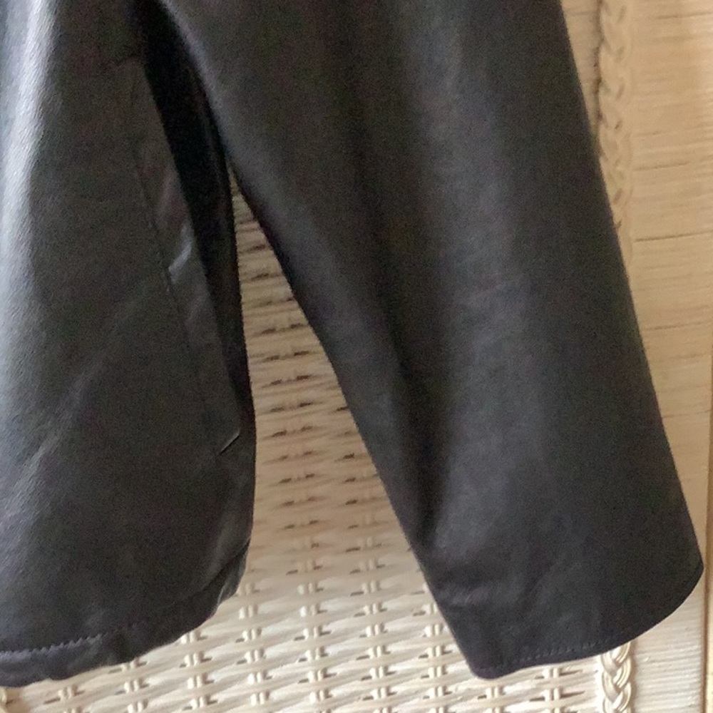 Gorgeous… Gorgeous All Saints Della Leather Bomber Jacket 🖤🖤🖤 - Picture 9 of 13